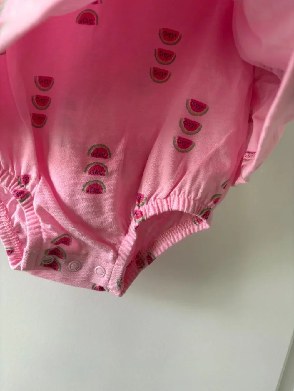 Carter's Baby Girl Watermelon Dress & Diaper Cover Size 0-3 months